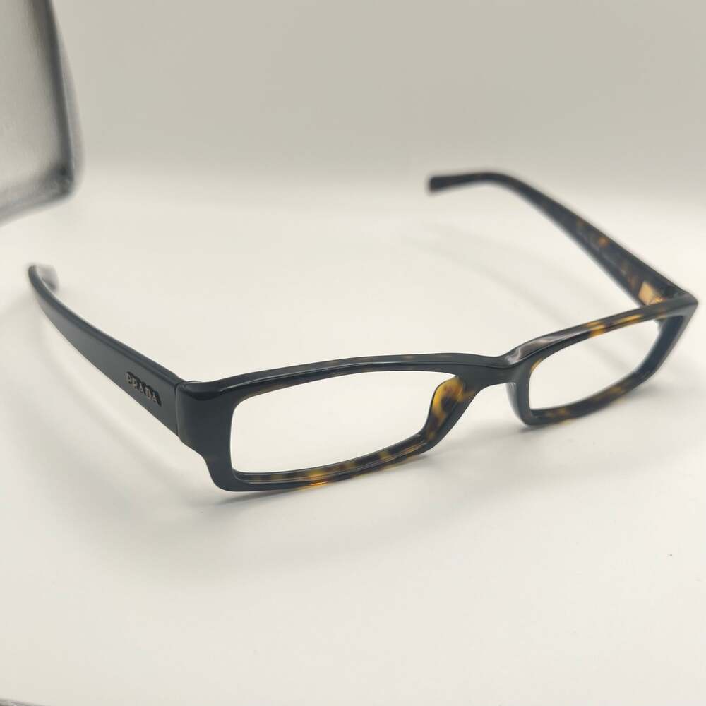 Prada VPR19L 2AU-1O1 Eyeglasses Tortoise Shell WARPED PARTS ONLY 52-16-135 Italy